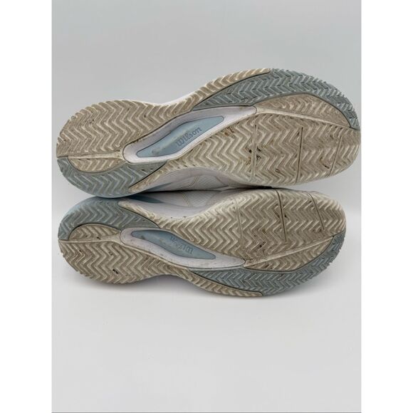 Wilson’s Rush Pro Ace Women’s Size 9.5 B Blue White Tennis Sneakers - Picture 6 of 10